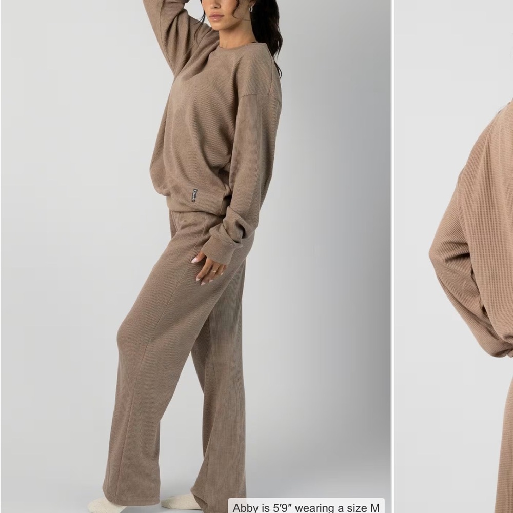 Cozy Tan Women's Pajama Set